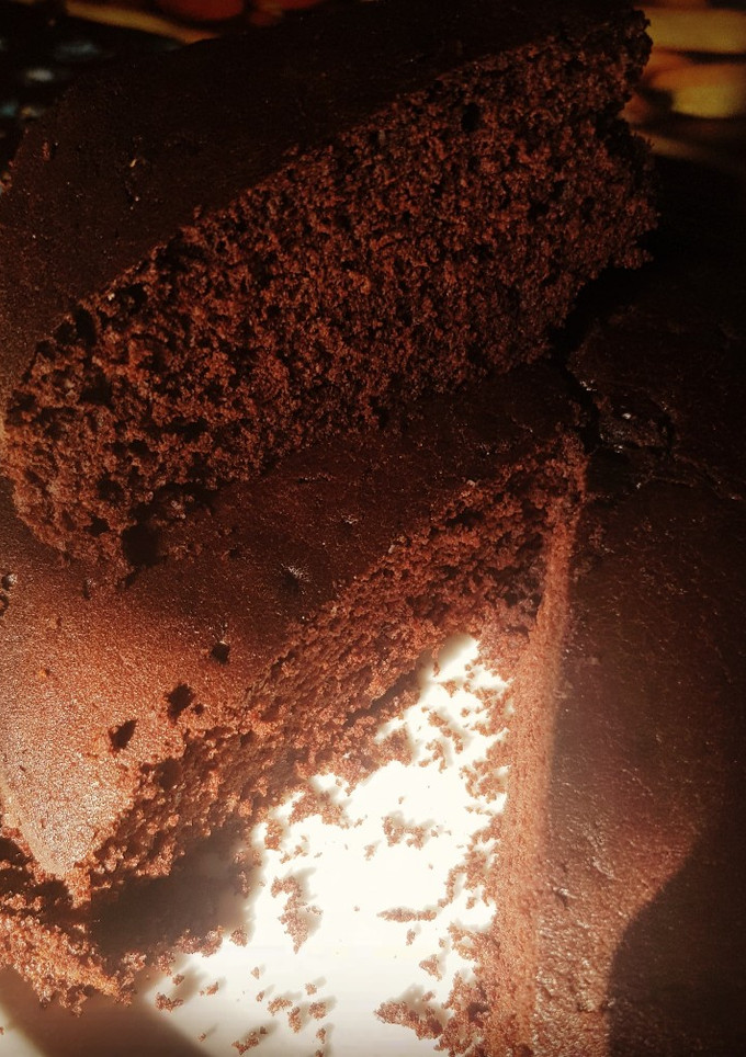 Una foto de Otro bizcochuelo de chocolate muy rico!
