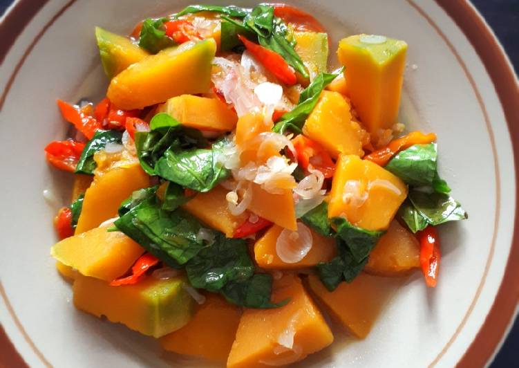tumis labu kuning