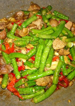 Foto resep Tumis Kacang Panjang Hati Ayam