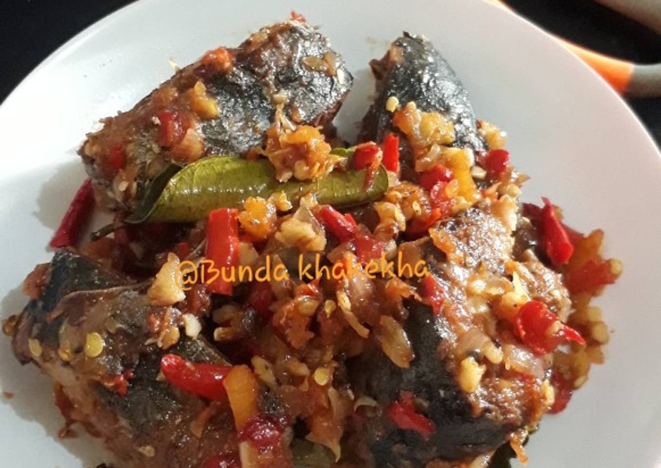 Ikan tongkol rica2 kasar