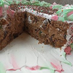 A picture of Rich fruitcake.