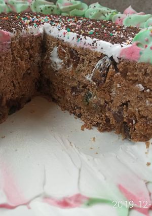 A picture of Rich fruitcake.