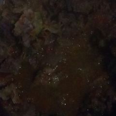 A picture of Wet fry beef.