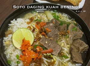 Foto resep Soto Daging Sapi Kuah Bening