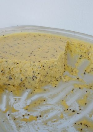 Una foto de Mousse de Mburukujá (Maracuyá/Fruta de la Pasión)