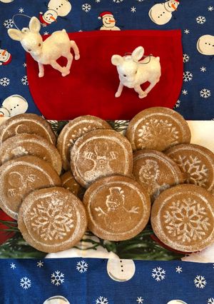 O poză a rețetei Biscuiți cu miere.
