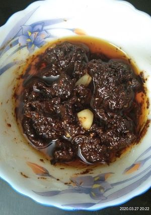 A picture of Sweet and Sour Ripe Imli Pickle (Tamarind Pickle).