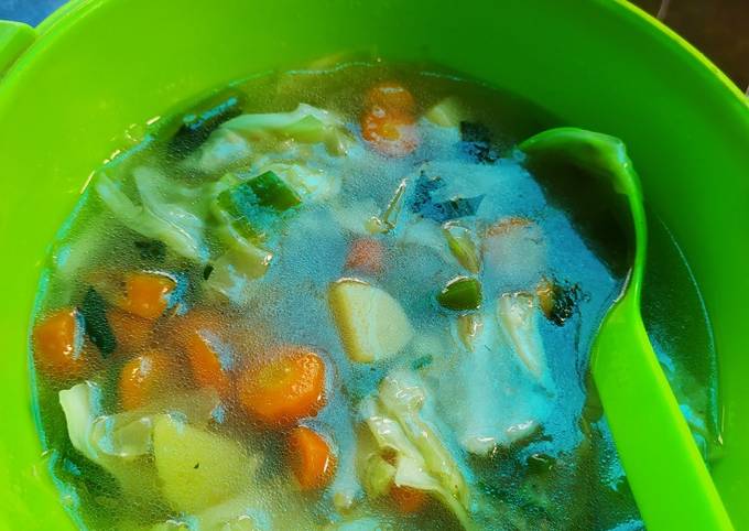 Sayur Sop simple (tanpa bumbu ulek)