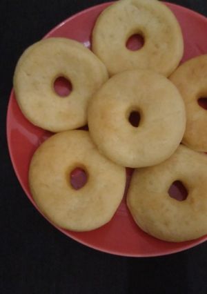 Foto resep 6. Donat autolysis, no mixer (takaran sendok)