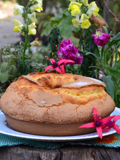Una foto de Budín de naranja con aceite🍊