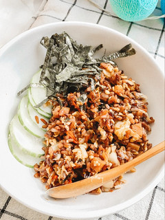Foto resep Kimchi Fried Rice (Nasi Goreng Kimchi) Kimchi-bokkeumbap 김치볶음밥 ❤️✨