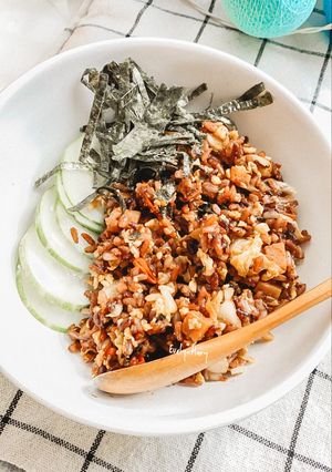 Foto resep Kimchi Fried Rice (Nasi Goreng Kimchi) Kimchi-bokkeumbap 김치볶음밥 ❤️✨