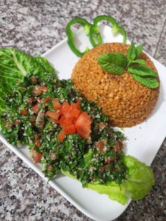 صورة لوصفة برغل بالبندورة