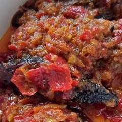 รูปของ Ikan tongkol balado