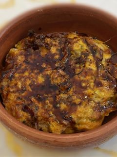 صورة لوصفة -طاجن البيض بالخضار والجبن🥚🫑!