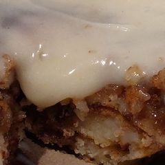 A picture of Homemade Cinnamon Roll Pancakes.