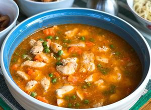 Foto resep Soup Fillet Ayam Tomat (sup merah)