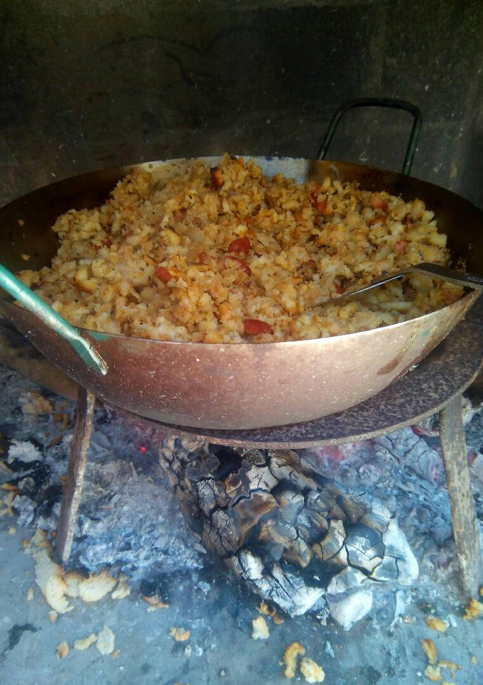 Una foto de Migas de mi opa. Bychusmi