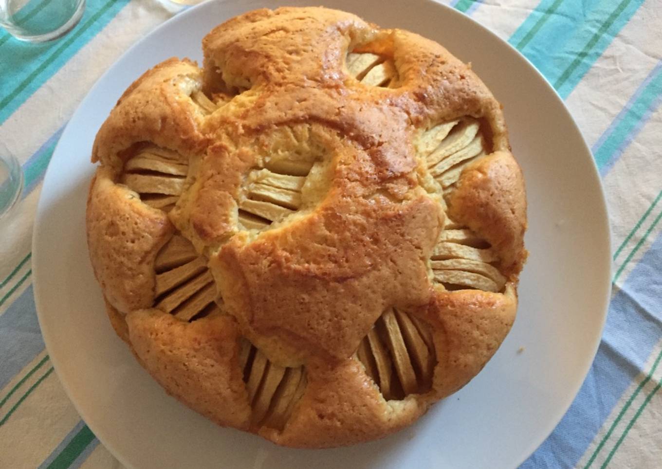 Bizcocho de manzana facilísimo en thermomix ¡merienda 10! 🥛🍏🍎😋