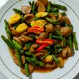 Oseng Kacang Panjang Bakso Putren