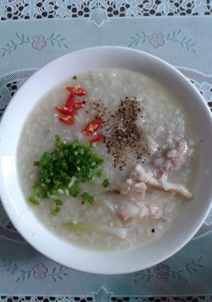 Hình của món Cháo Cá Lóc.