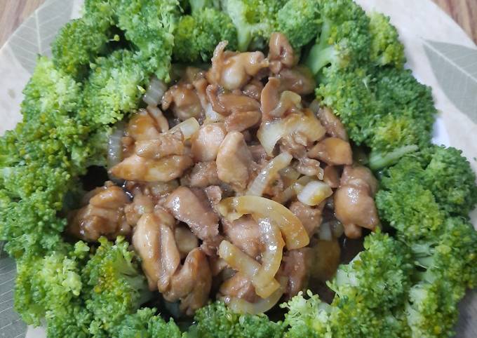 Ayam Teriyaki with Brokoli