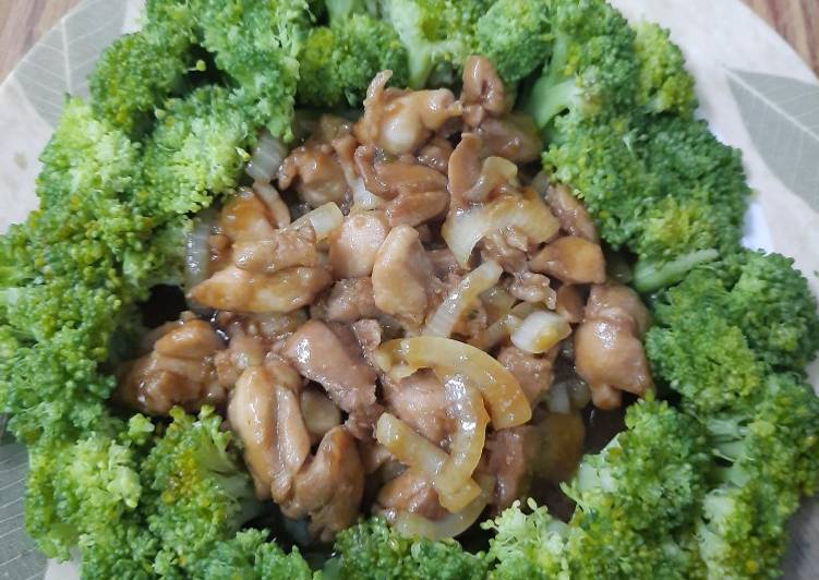 Resep Ayam Teriyaki with Brokoli yang Enak Banget