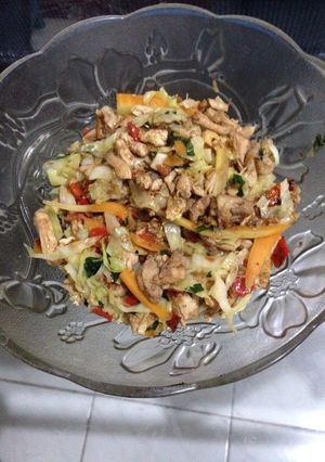 Foto resep Gongso ayam telur pedas