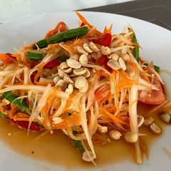 A picture of Green Papaya Thai Salad (Som-Tam Thai).