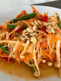 A picture of Green Papaya Thai Salad (Som-Tam Thai).