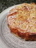 Phyllo Dough Tart with Custard and Apple