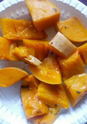 A picture of Boiled butternut.