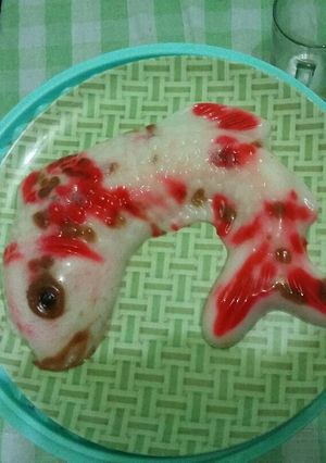 Foto resep Puding Koi