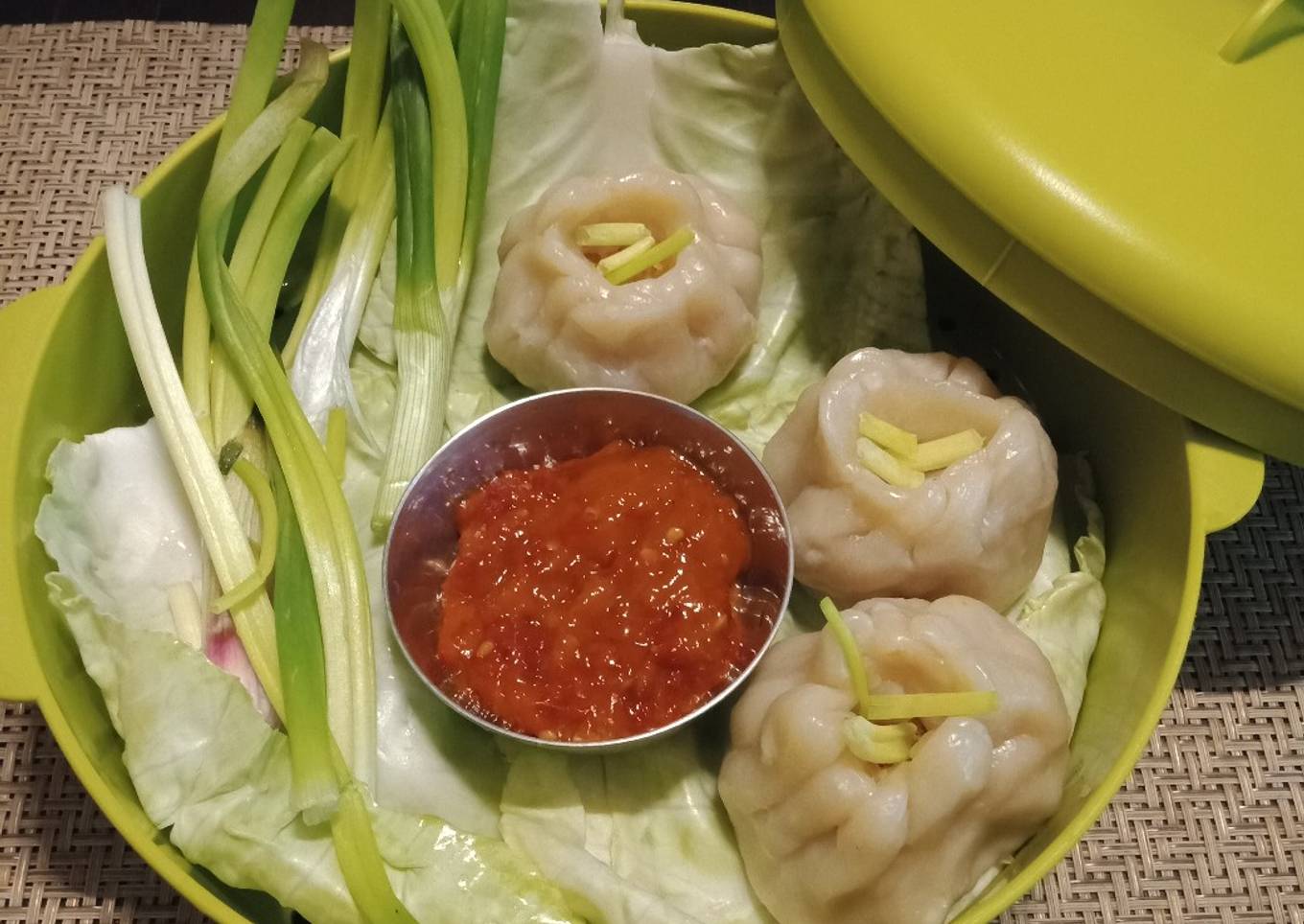 Veg Steam Momos Santapan Berbuka