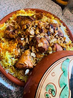 صورة لوصفة برياني جزر بالدجاج