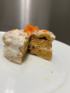 Una foto de Mini carrot cake fit al micro🥕