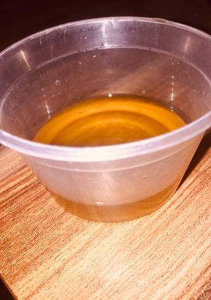 A picture of Homemade Coconut oil 🥥.