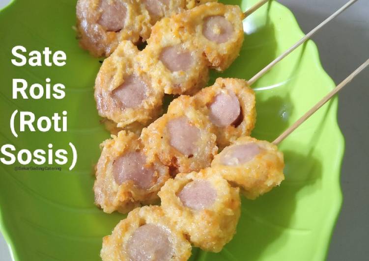 Steps to Make Award-winning Sate Rois (Roti Sosis)