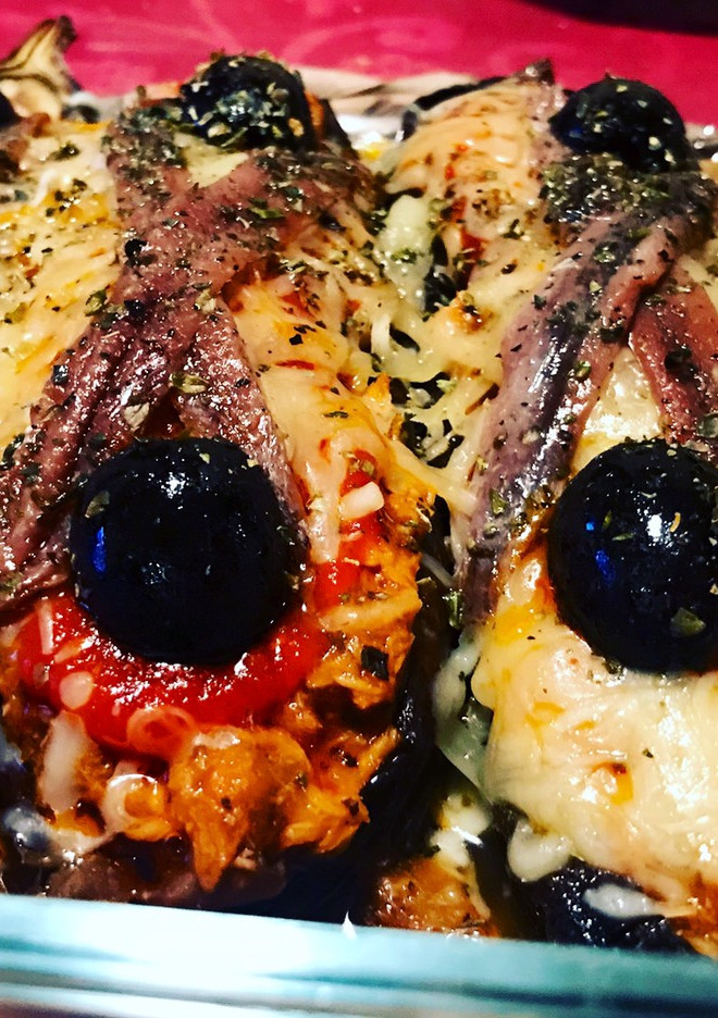 Una foto de Berenjenas rellenas de atún a la siciliana