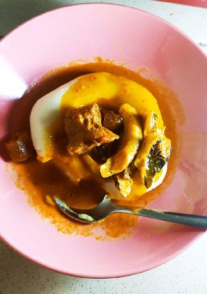 A picture of Ogbono soup.