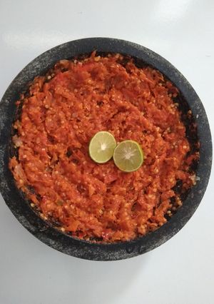 Foto resep Sambel mantull no MSG