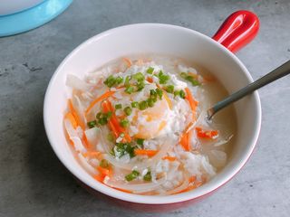 五分鐘洋蔥胡蘿蔔日式胡麻雞肉粥