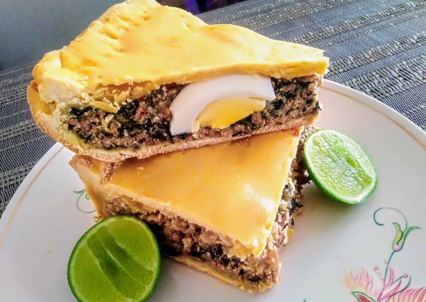 Pastel de Espinacas con Carne Molida馃憤馃嚨馃嚜