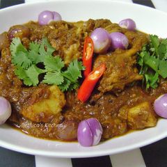 A picture of Chicken Xacuti - Goan Style.