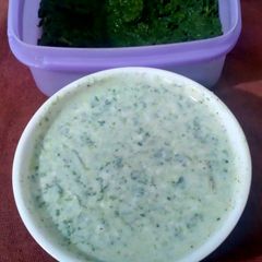 A picture of Bathua-Raita.