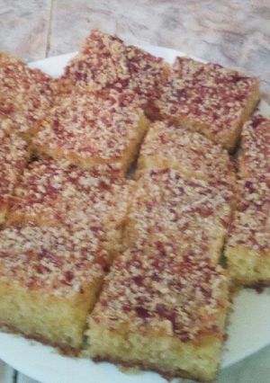صورة لوصفة بسبوسة بعصير البرتقال