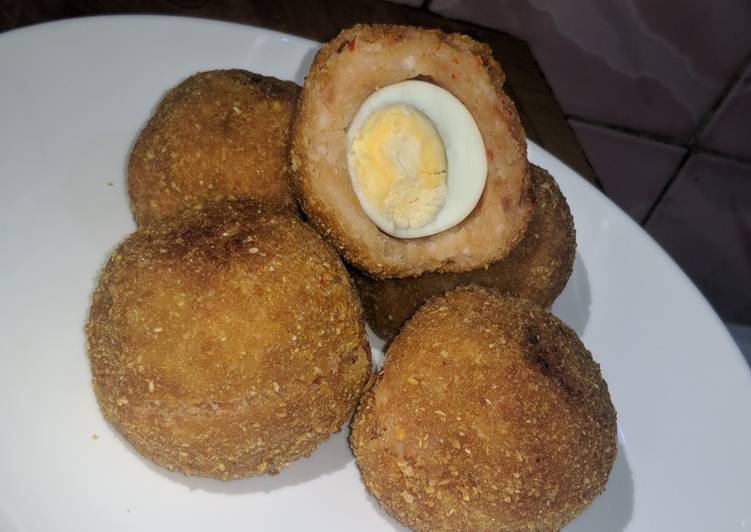 Steps to Make Appetizing Yam egg roll | This is Recipe So Deilicios You Must Attempt Now !!