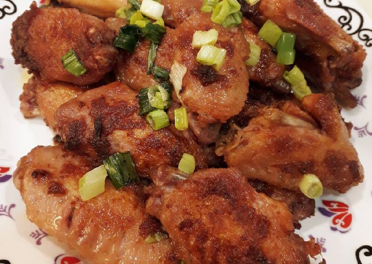 Bagaimana Menyiapkan BBQ sayap ayam || BBQ chiken wings, Enak