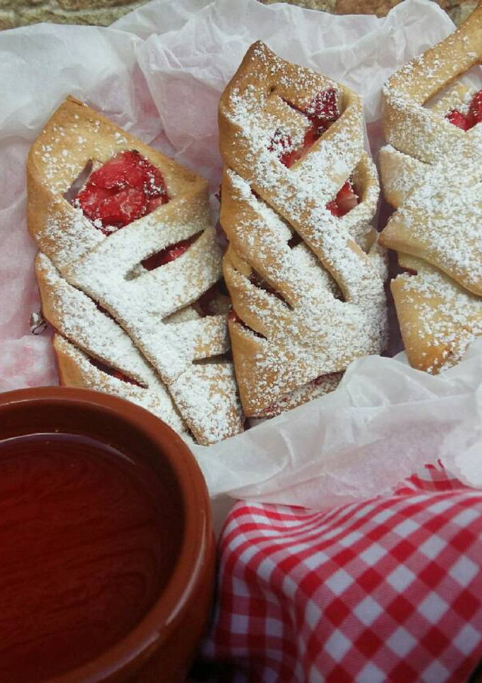 Una foto de Lanzas de fresas