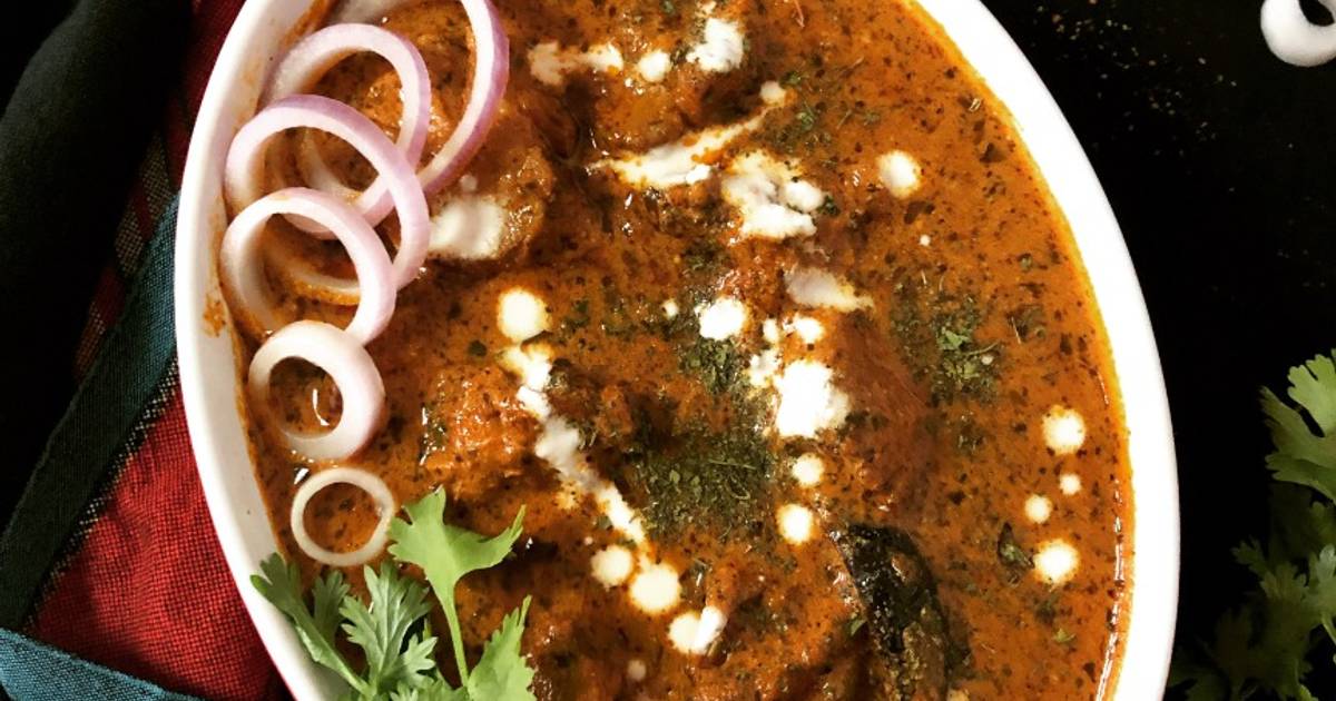 Shahi Mutton Kasuri (Mutton cooked with Dry Fenugreek Leaves) Recipe by